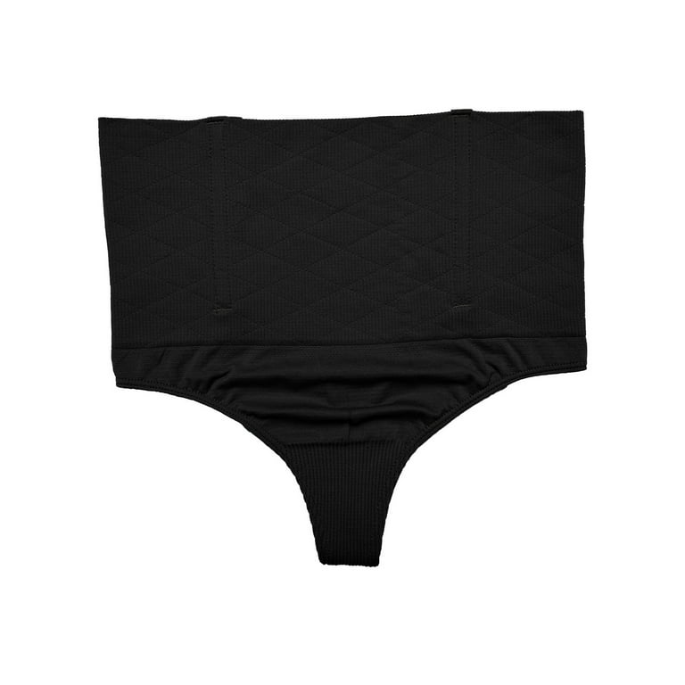 LELINTA Women's Butt Lifter Panties Tummy Control Thong Shapewear Seamless Tummy  Control Underwear for Women Body Shaper Thong Shapewear 