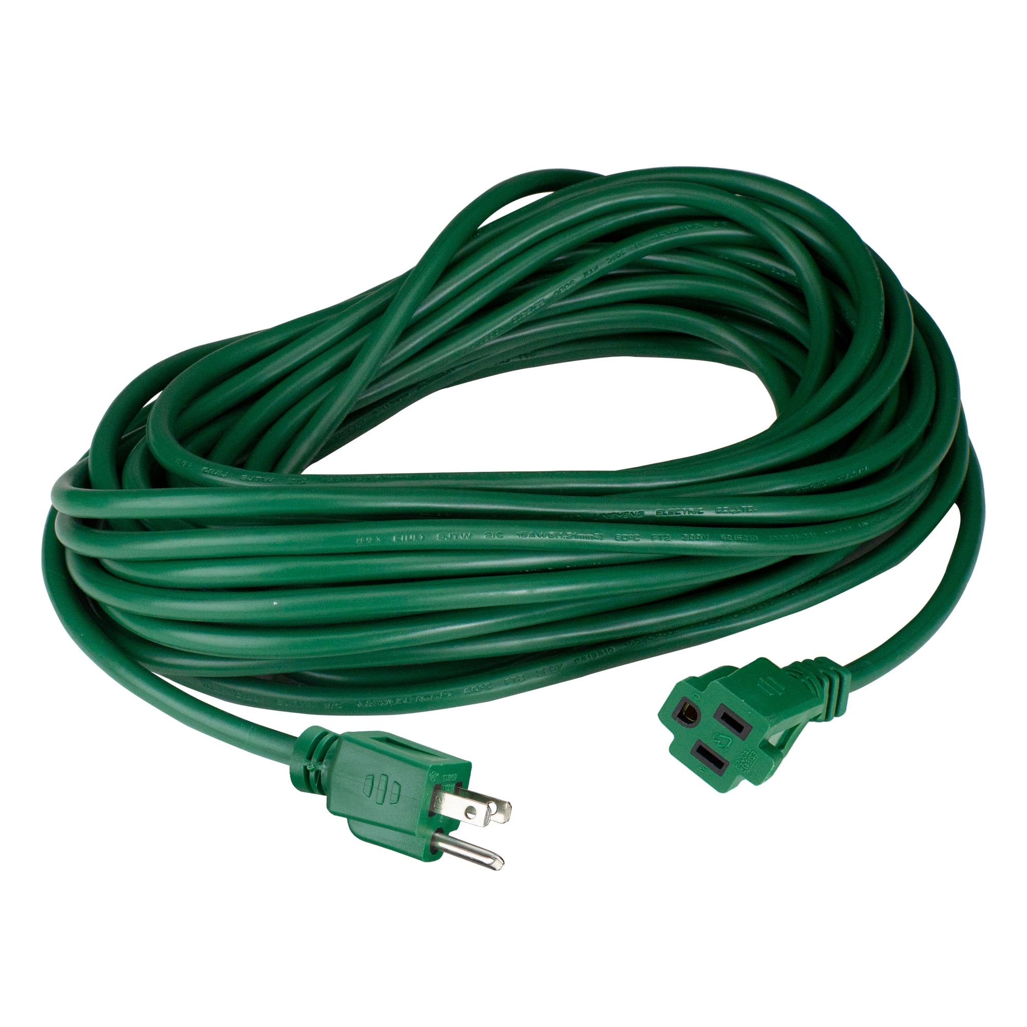 100ft Green 3Prong Outdoor Extension Power Cord Walmart Canada