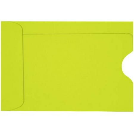 Envelopes.com Credit Card Sleeve (2-3/8" x 3-1/2"), 24 lb