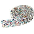 thumbnail image 1 of Bling Stickers Tape Trim Resin Crystal Decoration Applique Craft Lightweight Fix Decor Beads Drill Strip for Automobile Ornament Mixed Color 1 Code 2cmWidth, 1 of 6