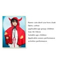 thumbnail image 3 of URMAGIC 1-5T Kids Christmas Halloween Costume Cape Vampire Demon Witch Role Play Hood Cape Girl Boys, 3 of 5