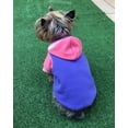 thumbnail image 3 of Sudadera para perro o gato Mi Baúl Lila/Rosa Talla 2, 3 of 4