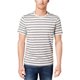 thumbnail image 1 of Michael Kors Jaspe Stripe - Camiseta básica para hombre, color gris, XL Michael Kors Camiseta básica, 1 of 1