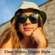 thumbnail image 3 of Gafas de Sol Cuadradas Grandes Dollger Verdes para Mujeres y Hombres, 3 of 5