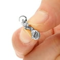 thumbnail image 3 of Uxcell Double Lobster Clasp, 8 Pack Necklace Clasps and Closures Necklace Extender Round, Silver, 3 of 6