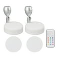 thumbnail image 2 of Light Indoor  Spotlight With Remote Control 13 Colors Rotatable Battery Operated Accent Lights For Display Painting Artwork, 2 of 8