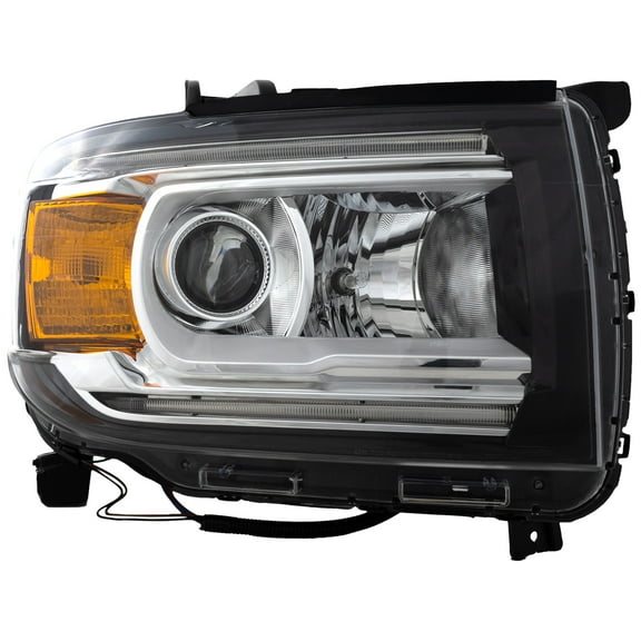 Headlight Compatible with GMC CANYON 2015-2016 RH Assembly