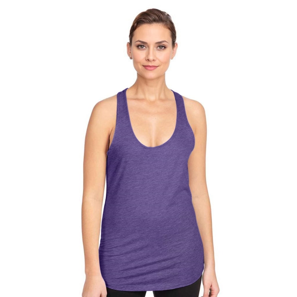 Next Level Women's Ideal Racerback Tank Top - Style 1533, Cancun Ahiti Color, Size X-Large