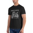 thumbnail image 2 of T-Shirts pour Hommes en Coton Amusant Manches Courtes MT-07 MT 07 T-Shirt Col Rond Imprimé Graphique Xinyi, 2 of 7