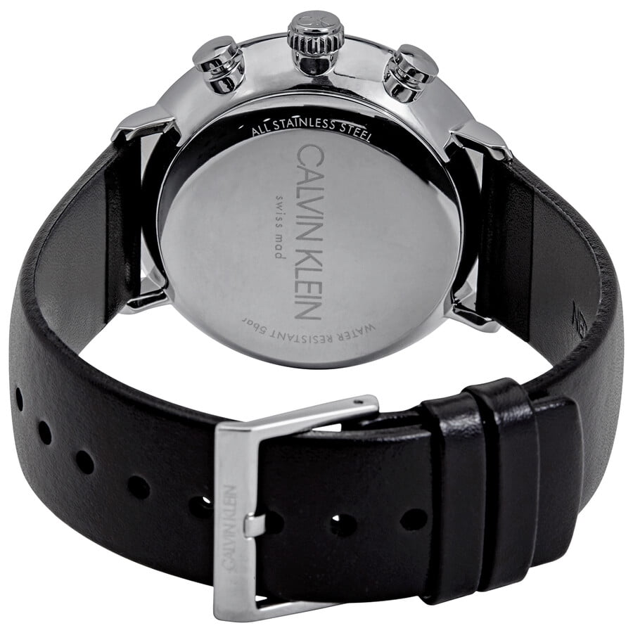 CALVIN KLEIN High Noon Chronograph Quartz Blue Dial Men s Watch K8M271CN Walmart