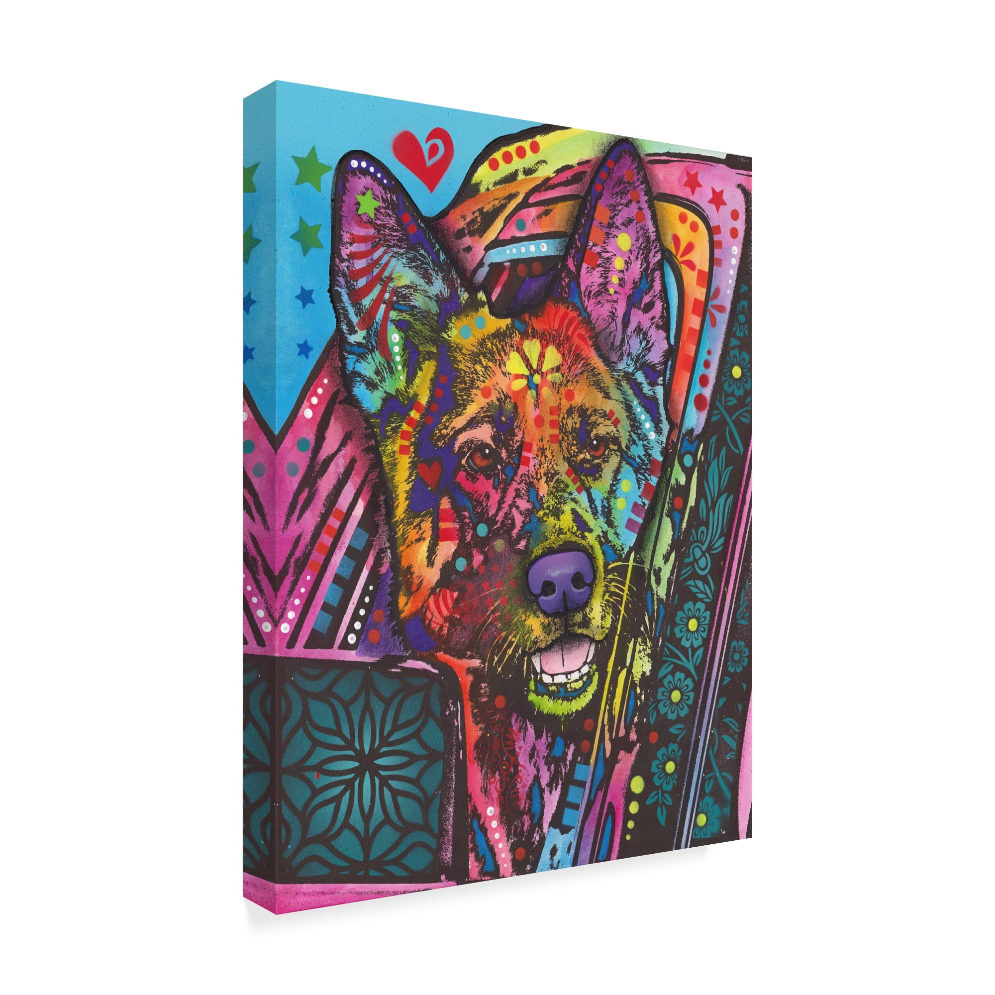 Trademark Fine Art 'Jax' Canvas Art by Dean Russo