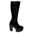 thumbnail image 2 of BOTA ALTA LEON MUJER NEGRO CHAROL 416p, 2 of 4