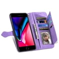 thumbnail image 4 of Funda billetera anti-golpes para GANGXUN iPhone 7 Plus , ideal para día a día y trabajo, 4 of 5