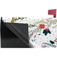 thumbnail image 3 of Coolnut Mailbox Covers, Magnetic Standard Size Floral Decorations for Christmas Seasonal Mail Wraps for Home Outdoor Decor, 20.7"x18.03", 3 of 5