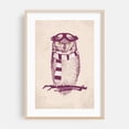 thumbnail image 2 of The Aviator - Illustration Whimsical Animal Humor Winter Fashion Unframed Wall Art Print 20 x 30 inches, 2 of 60
