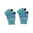 thumbnail image 2 of Grand Sierra Girl's One Size Snowflake Pattern Touchscreen Gloves, 2 of 4