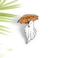 thumbnail image 3 of Halloween Pumpkin Brooch Fall Cute Funny Gift For Family And Friends, 3 of 9