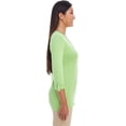 thumbnail image 2 of DP186W Devon & Jones Ladies' Perfect Fit Y-Placket Sleeve Knit Top Lime L, 2 of 2