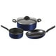 thumbnail image 1 of Batería de cocina 4 piezas Ekco Clasicc color Azul con Antiadherente Duraflon® EKCO 68585, 1 of 2