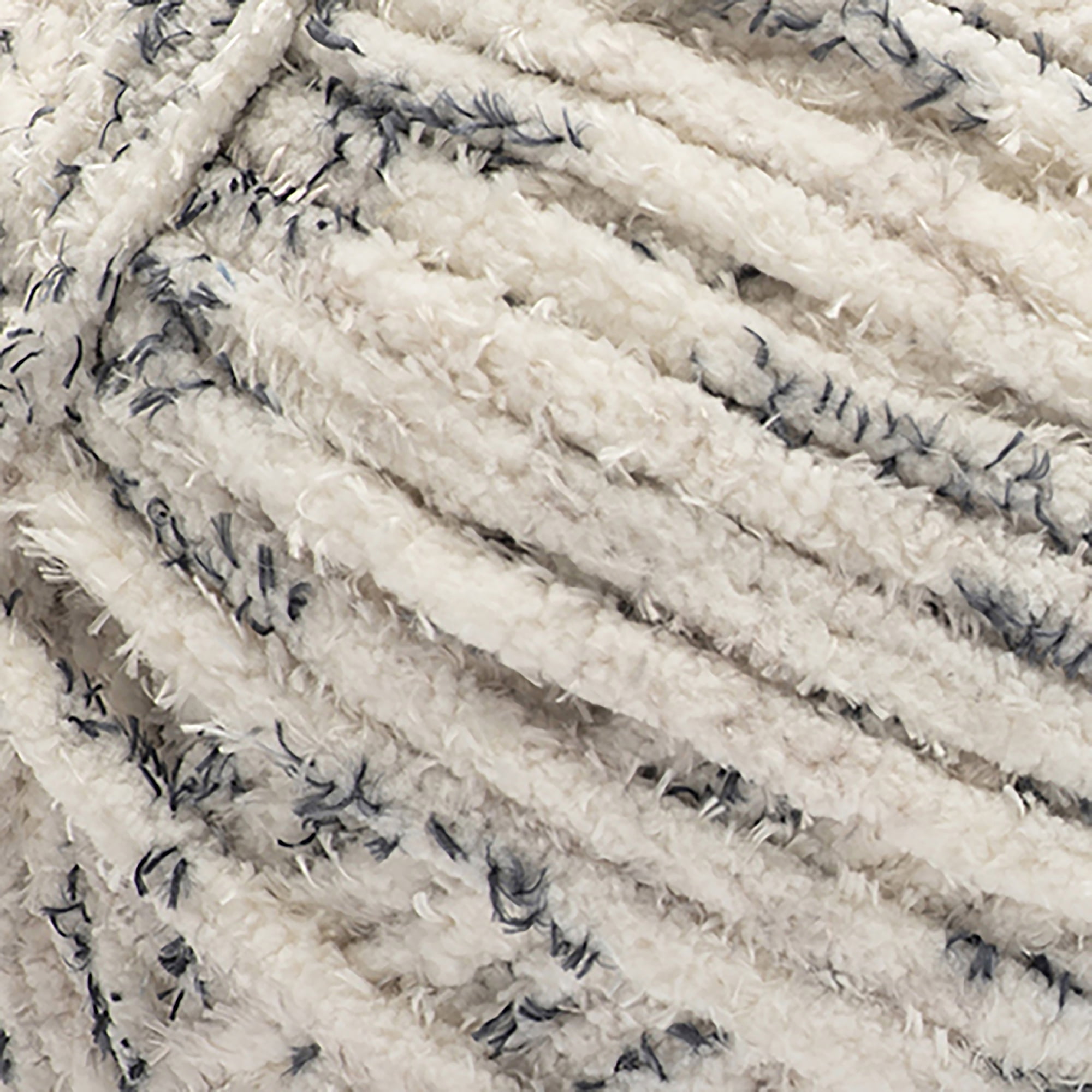 Bernat Blanket Tweeds Yarn, 10.5 oz/300g, Ivory Tweed