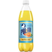 Polar Dry Soda, Orange, 33.8 Fl Oz