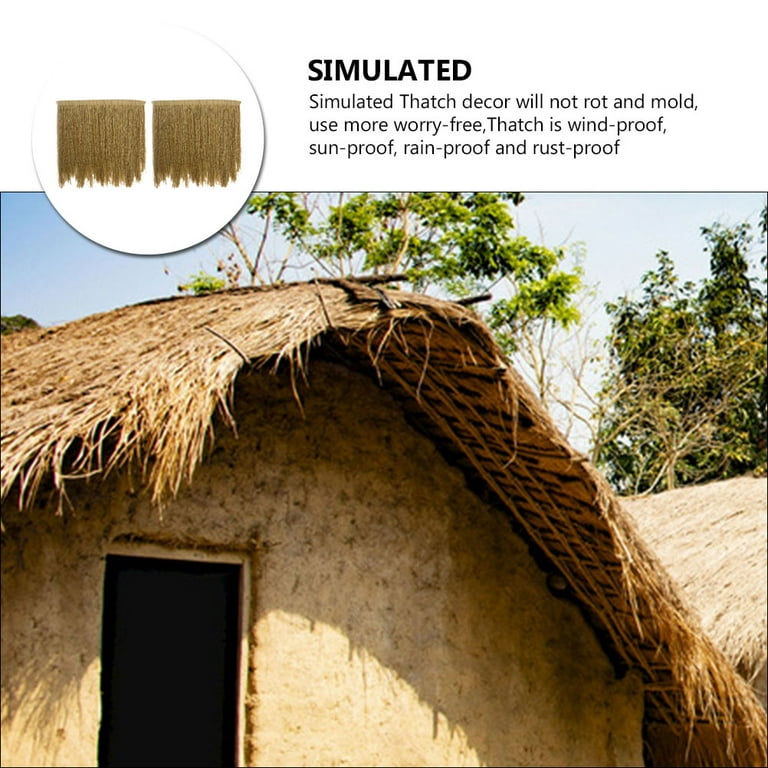 Best Deal for XYGCSLHFMJ Man-Made Thatch Fake Straw Simulation