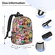thumbnail image 5 of Easygdp Cute Cartoon Owls Mochila Ligera de 15 Pulgadas para Estudiantes, Mochila Cómoda para la Escuela y Viajes, Correas Ajustables, 5 of 6
