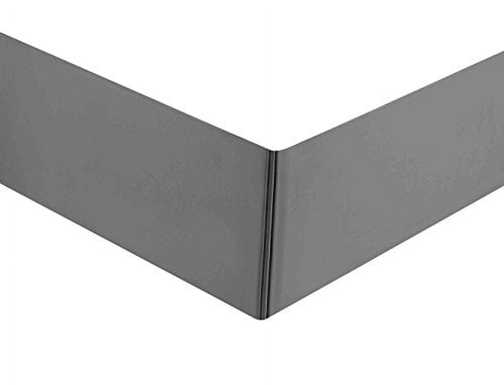 Sheets & Beyond Solid Microfiber Bed Skirt, King, Gray