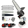 thumbnail image 1 of Mini Chainsaw, Upgraded Safety Lock 6-inch Mini Electric Chainsaw Cordless 2, 1 of 4