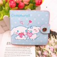 thumbnail image 1 of Monedero de PU de Sanrio Kuromi Cinnamoroll, monedero de dibujos animados, My Melody, Pompón, Purin, llavero, Mini bolso de mano gym unisex, 1 of 2