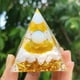 thumbnail image 4 of C Pyramid Ornaments CrystalEnergy Generator Orgone Pyramid, 4 of 5