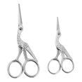 thumbnail image 1 of Embroidery Scissors, Stork Scissors for Sewing, Craft, Art Work & Everyday Use, Stainless Steel, 2Pcs, 1 of 6