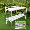 thumbnail image 2 of EQCOTWEA Hydroponic Grow System for Leafy Vegetables 54 Sites Grow Kit 6 Pipes 2 Layers 3 Rows, 2 of 6