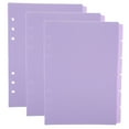 thumbnail image 6 of OUNONA 18pcs A5 Tabbed Binder Dividers Insertable Index Plastic Writable Tabs Colored Binder Divider Sheets for Enhanced Organization in Notebooks and Journals, 6 of 8