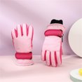 thumbnail image 3 of Guozer Children's Ski Gloves 1Pair Winter Snow Gloves For Age 3-5 Years Old Children Waterproof Winter Warm Gloves For Snowboarding, Sledding, 3 of 3