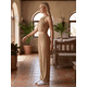 thumbnail image 4 of Conjunto Elegante de 2 Piezas para Mujer, Top Halter y Pantalón de Corte Recto, Look Sofisticado y Moderno, 4 of 5