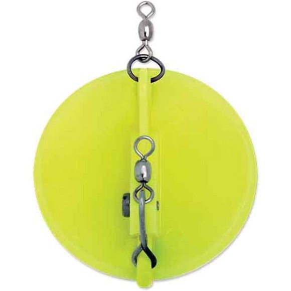 1 Dipsy Diver Chartreuse/White Bottom, one Size (5560-001-0080)