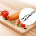 thumbnail image 4 of Stainless Steel Strawberry Huller Fruit Peeler Pineapple Corer Slicer Cutter Kitchen Knife Gadgets Pineapple Slicer Clips, 4 of 4