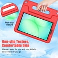thumbnail image 6 of BMOUO Kids Case for Samsung Galaxy Tab A11 8.7-inch 2025 / A9 8.7-inch 2023 / A7 Lite 8.7 Inch 2021, with Screen Protector, Convertible Stand Protective Case Cover for kids ,Red, 6 of 8
