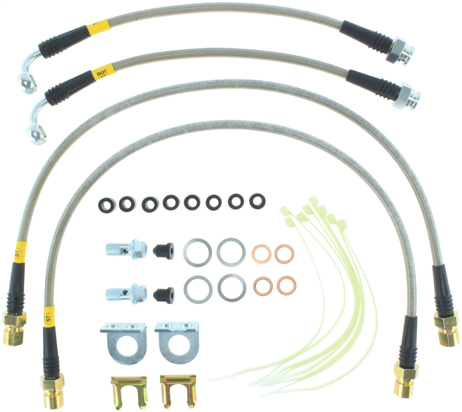 StopTech Stainless Steel Brake Line Kit 950.35504