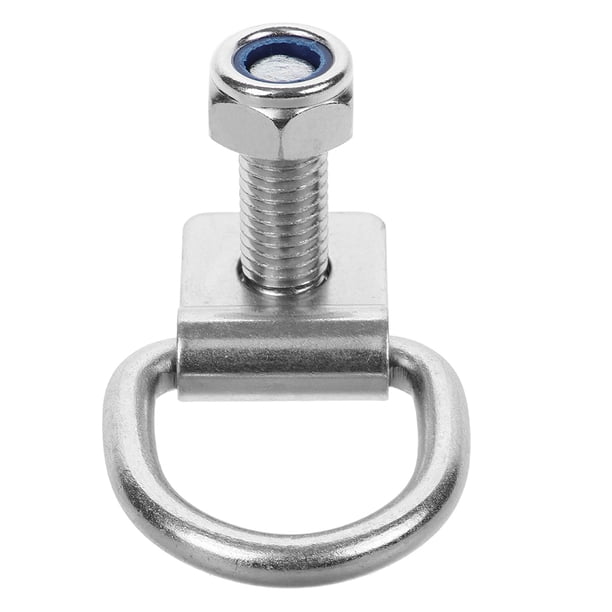 ColoMX Anclajes de amarre con anillo en D resistentes y con pernos, ganchos para remolques, camiones y amarres de carga
