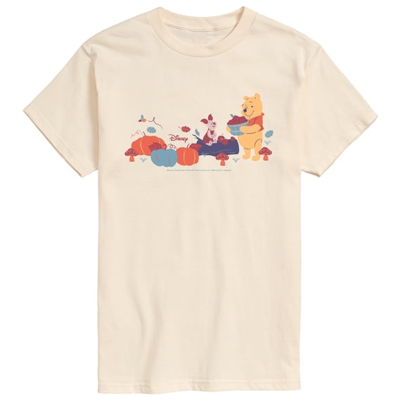 Winnie The Pooh - Fall - Men's Short Sleeve Graphic T-Shirt