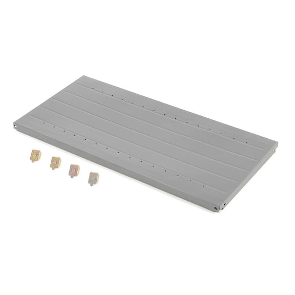 Global Industrial 18 Gauge Steel Shelf 48x30 With 4 Clips