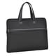 thumbnail image 2 of Maletín de tela de gran capacidad Bolsa para documentos | Organizador portátil de portafolio de negocios para reuniones, capacitación, viajes | Negro o gris | Multibolsillo | Mango cómodo | 15, 2 of 6