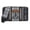 Black, variant on Wrangler Wristlet Western Wallet Boho Aztec Credit Card Holder for Women, Brown
