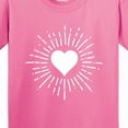 thumbnail image 4 of Inktastic Heart Valentine Day Girls Youth T-Shirt, 4 of 5