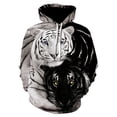 thumbnail image 2 of Sudadera con capucha con estampado 3D de animales para hombre y mujer, moda Otoño Invierno 2022, sudaderas con capucha con estampado de cabeza de lobo feroz, elegantes, tallas grandes, 2 of 5