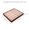 thumbnail image 3 of Estuche para anteojos práctico estuche de almacenamiento para anteojos MDF liviano para almacenar anteojos Hombres Tienda anteojos de sol Mujer ANGGREK Otros, 3 of 7