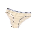 thumbnail image 2 of YWDJ Thongs for Women Breathable Lightweight No Show Midriff Panties Cotton Pants Breathable Comfortable Panties Plus Size Beige XL, 2 of 4