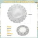 thumbnail image 2 of Uxcell 200 Pcs Servilletas de Papel de 4.3 Pulgadas Redondas de Encaje Decorativas, Papeles Desechables para Comidas y Fiestas, Plateadas, 2 of 6
